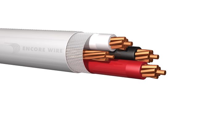 WIRE 3-1/0 SER CU W/#2