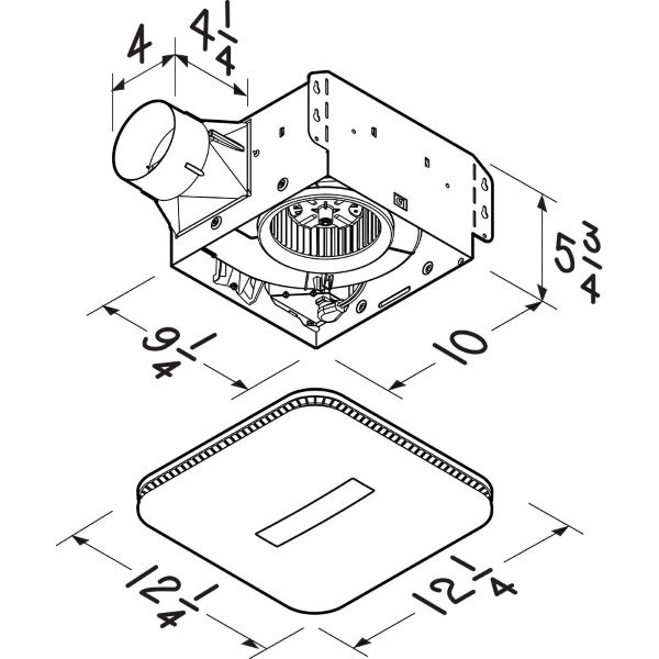 Broan-NuTone&reg; AE80LK 484753