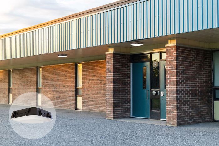 Lithonia Lighting&reg; CNY LED ALO SWW2 UVOLT PE PIR DDB M2 544858