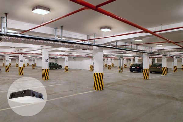 Lithonia Lighting&reg; CNY LED ALO SWW2 UVOLT PE PIR DDB M2 544858