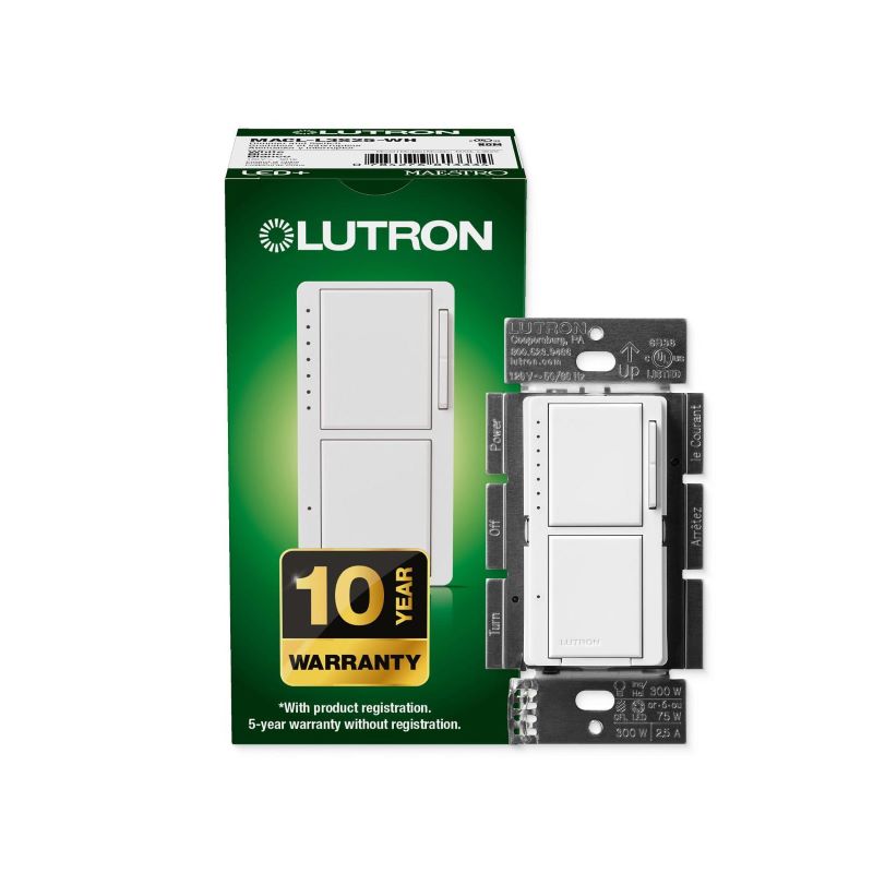 Lutron&reg; MACL-L3S25-WH 539194