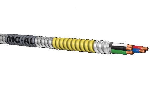 WIRE 10/4 MC Aluminum Jacket 1000 Foot Reel 81741